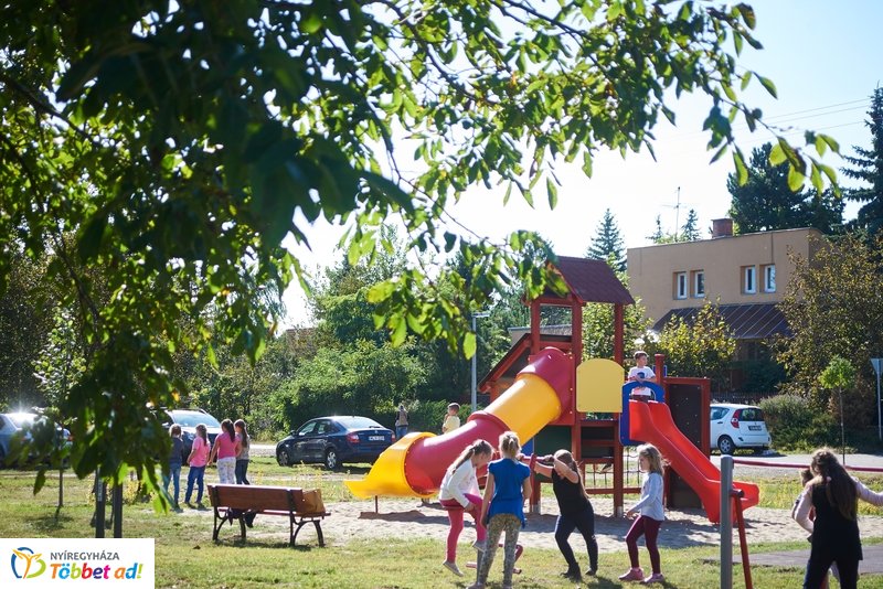 Sportpark a Csiha Kálmán utcán