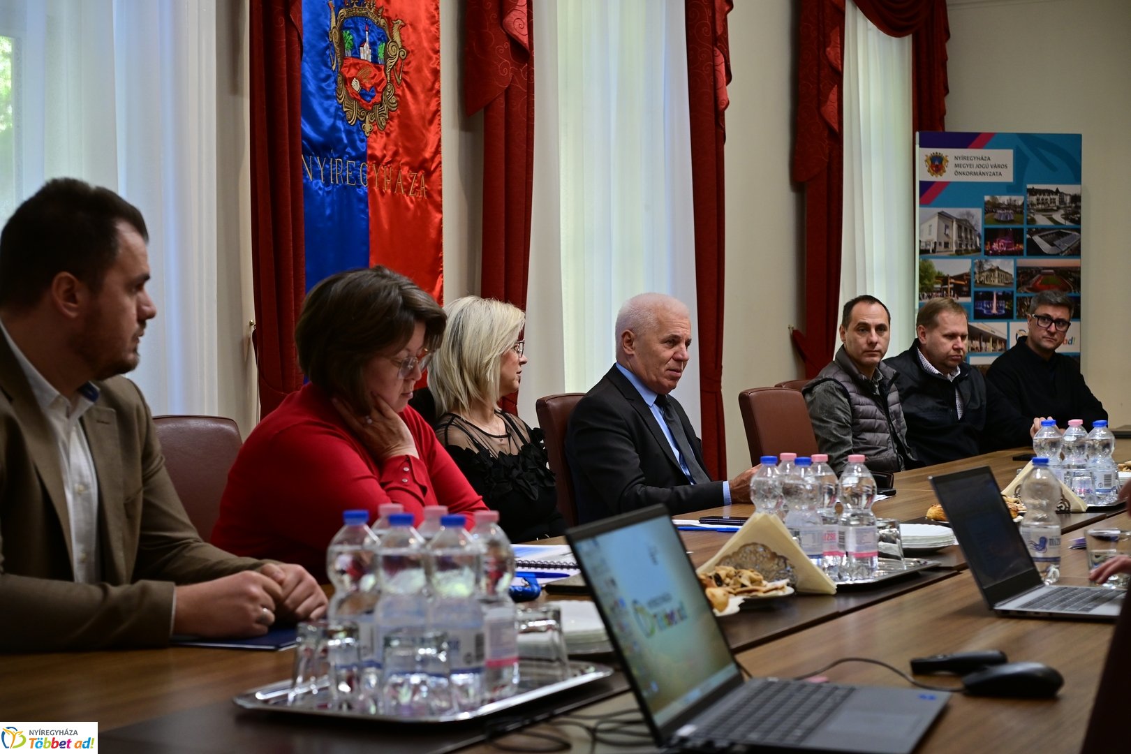 SPORTSCOM csoport ülése a Városházán 2025 októberében