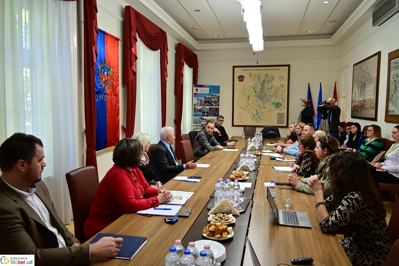 SPORTSCOM csoport ülése a Városházán 2025 októberében