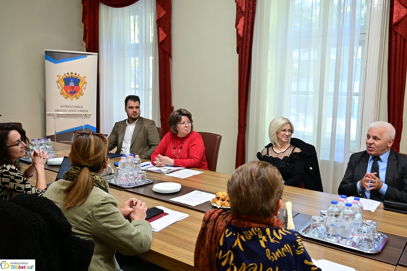 SPORTSCOM csoport ülése a Városházán 2025 októberében