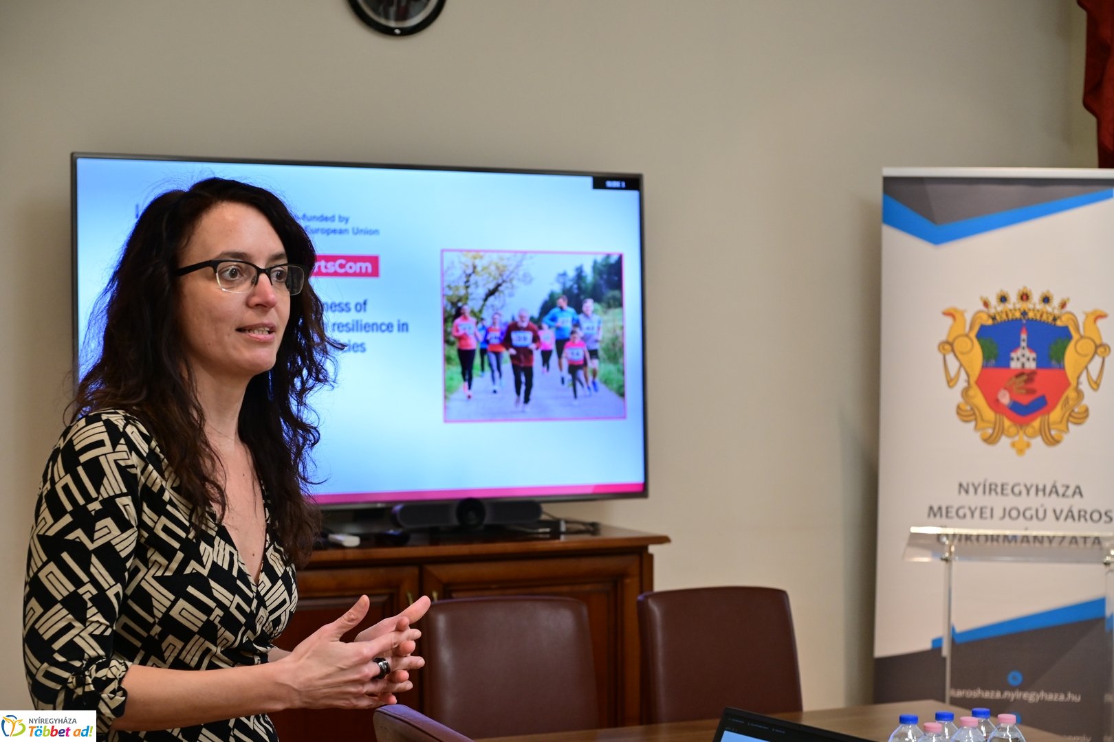 SPORTSCOM csoport ülése a Városházán 2025 októberében