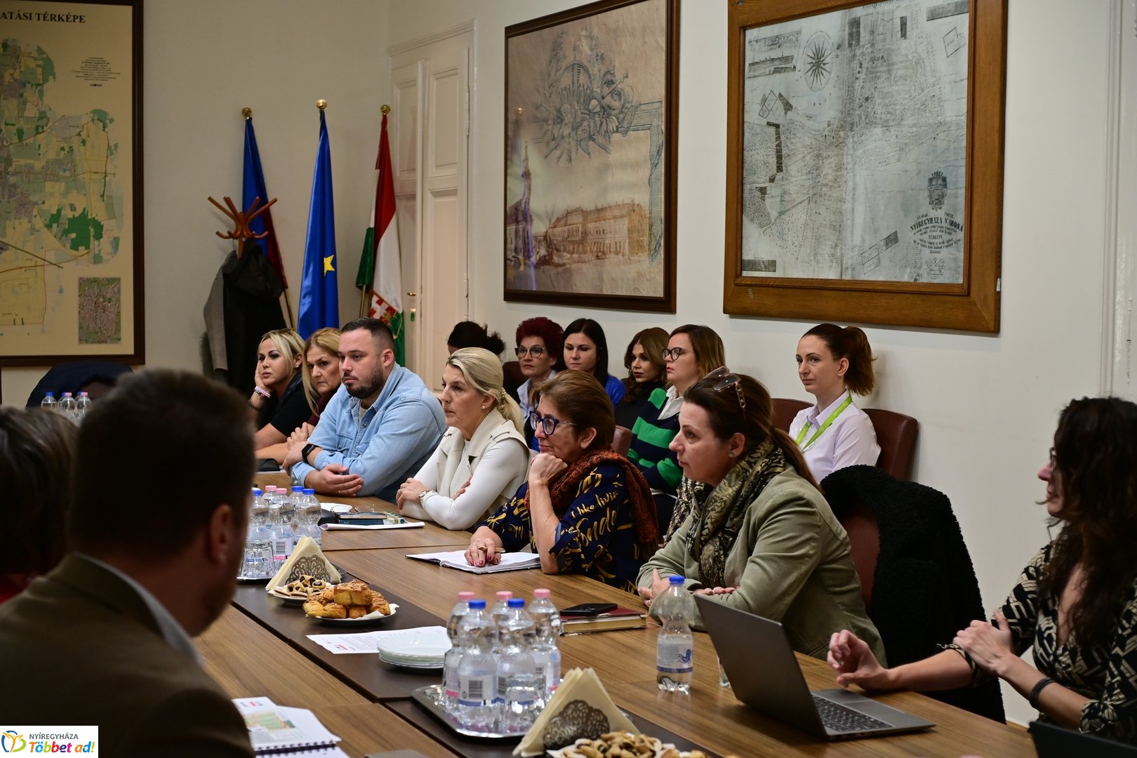 SPORTSCOM csoport ülése a Városházán 2025 októberében