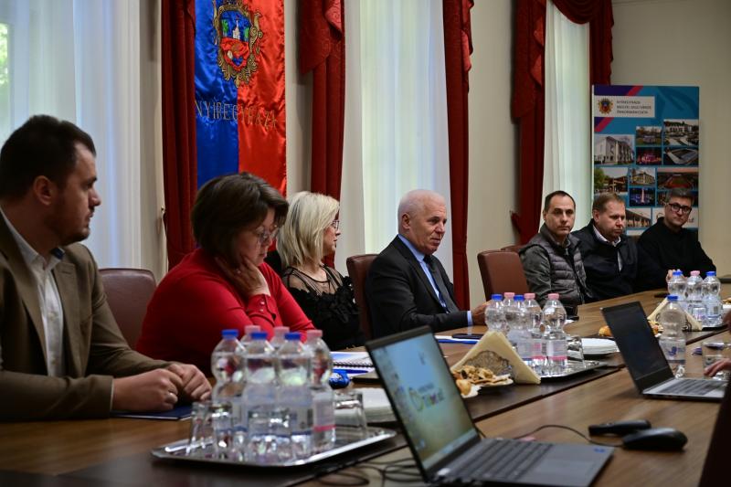 SPORTSCOM csoport ülése a Városházán 2025 októberében