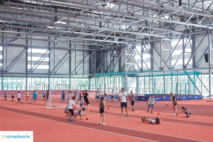 Sporttábor az Atlétikai Centrumban