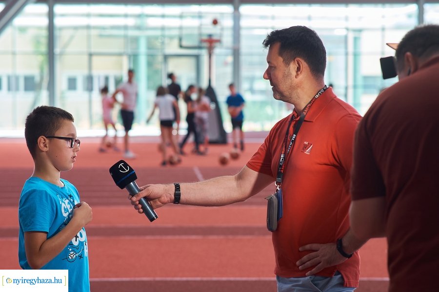 Sporttábor az Atlétikai Centrumban