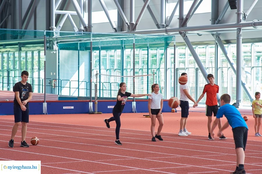 Sporttábor az Atlétikai Centrumban