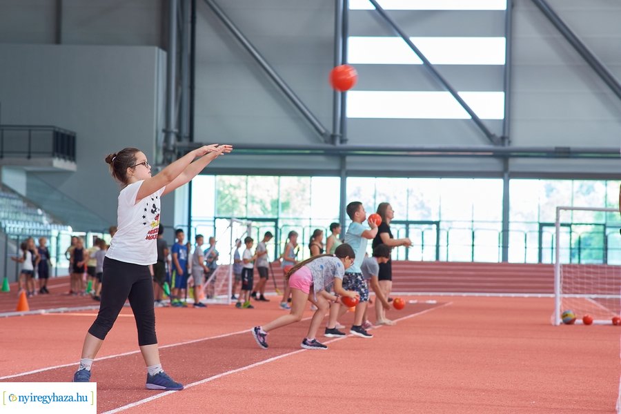 Sporttábor az Atlétikai Centrumban