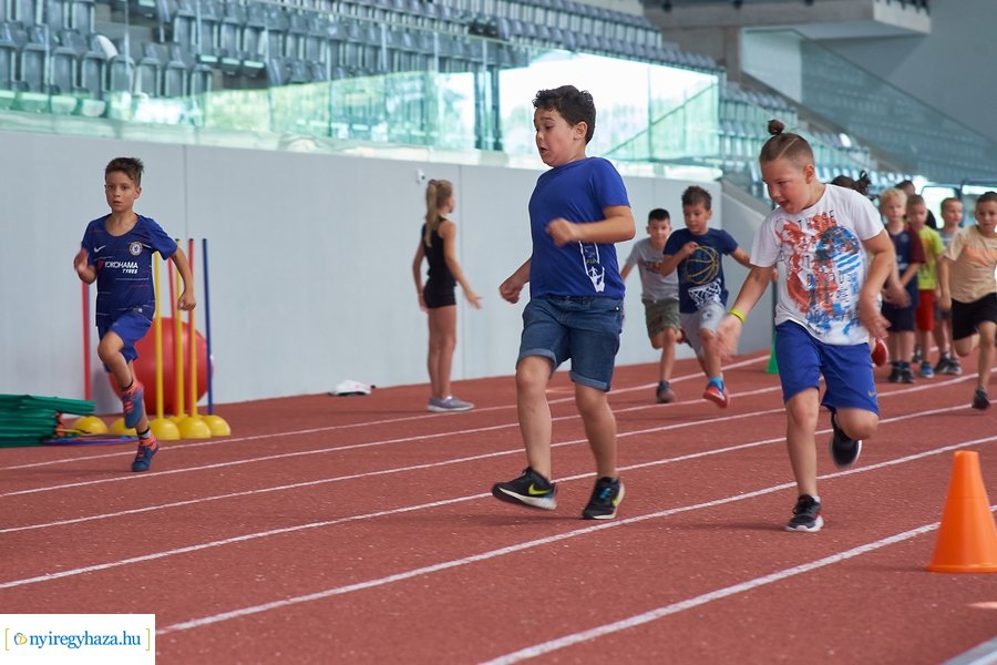 Sporttábor az Atlétikai Centrumban
