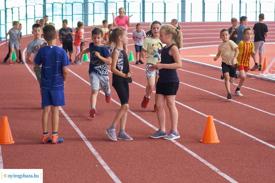 Sporttábor az Atlétikai Centrumban