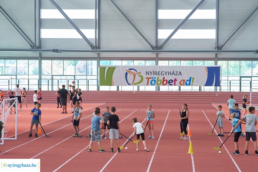 Sporttábor az Atlétikai Centrumban