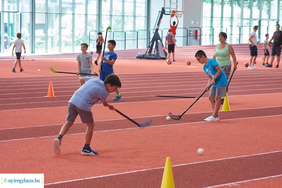 Sporttábor az Atlétikai Centrumban