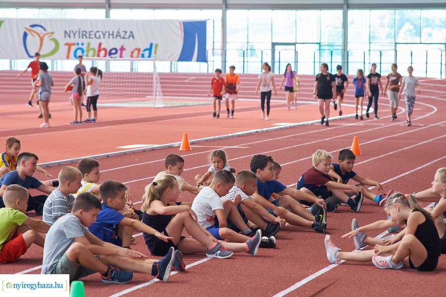 Sporttábor az Atlétikai Centrumban