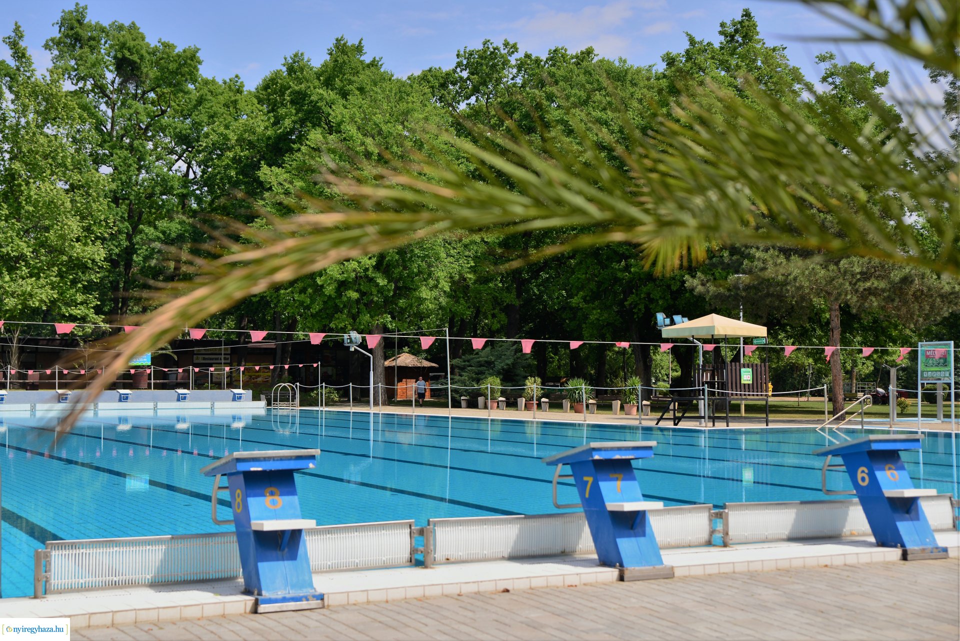 Strandnyitással kapcsolatos sajtótájékoztató