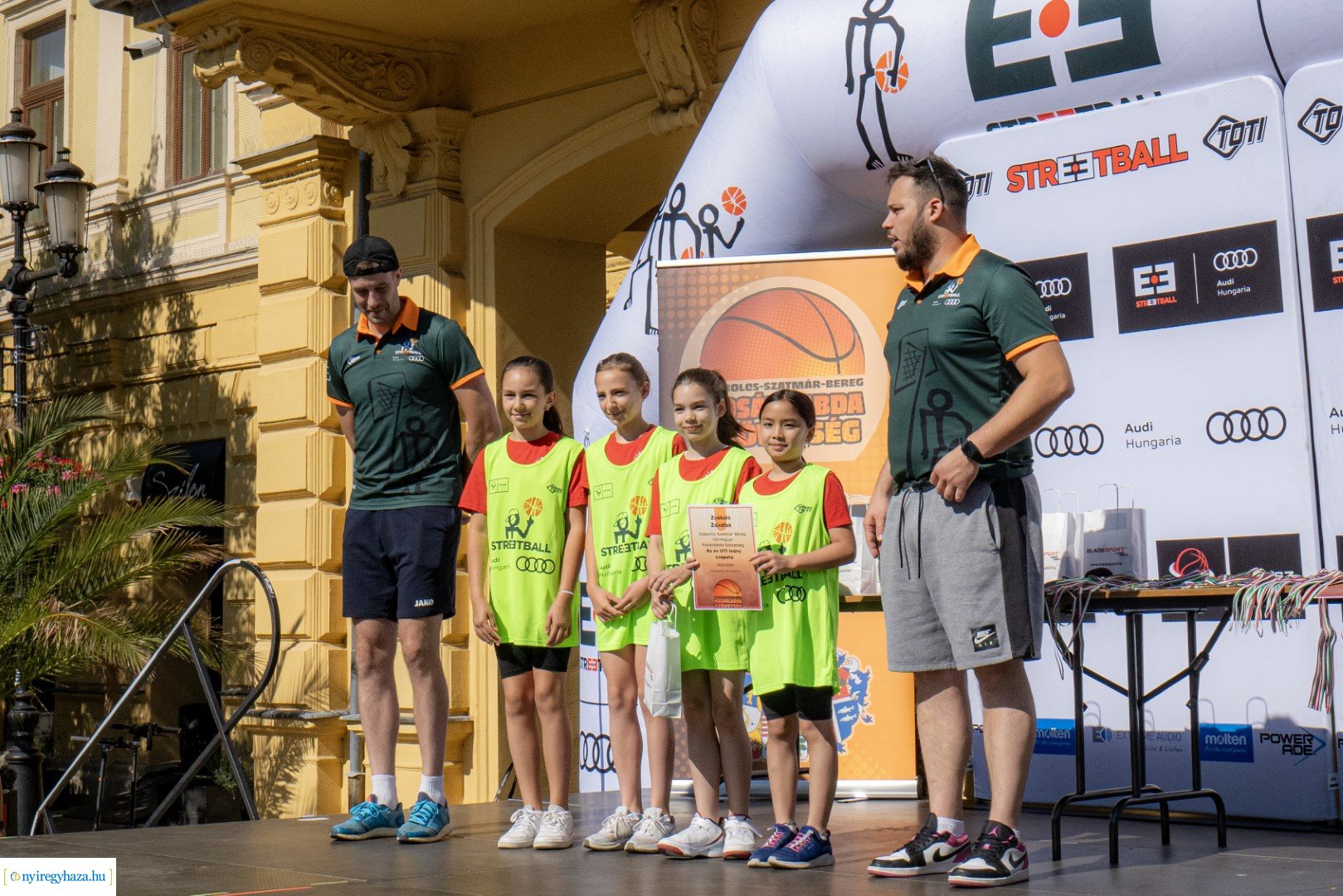 Streetball 2024 Nyíregyháza főterén