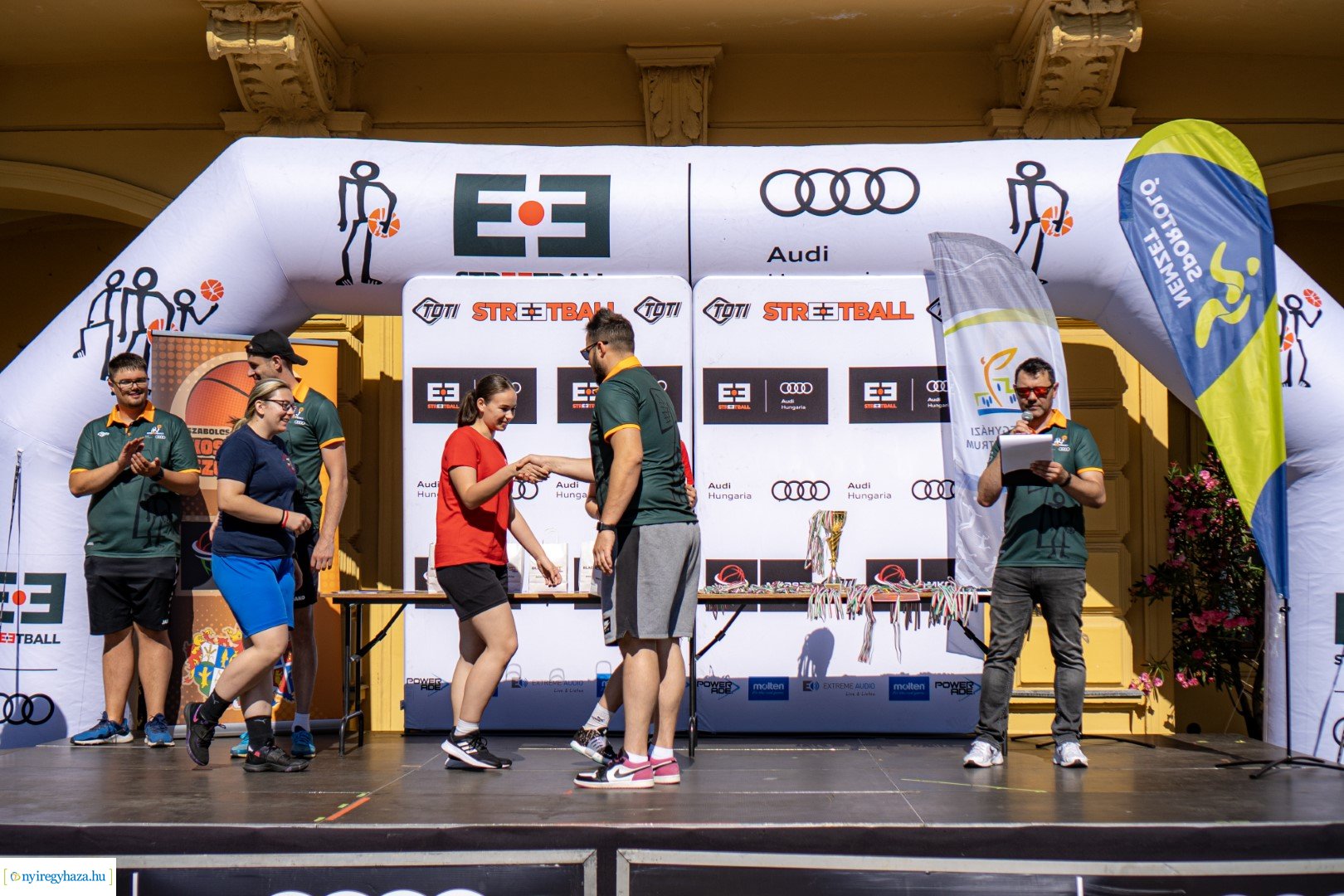 Streetball 2024 Nyíregyháza főterén