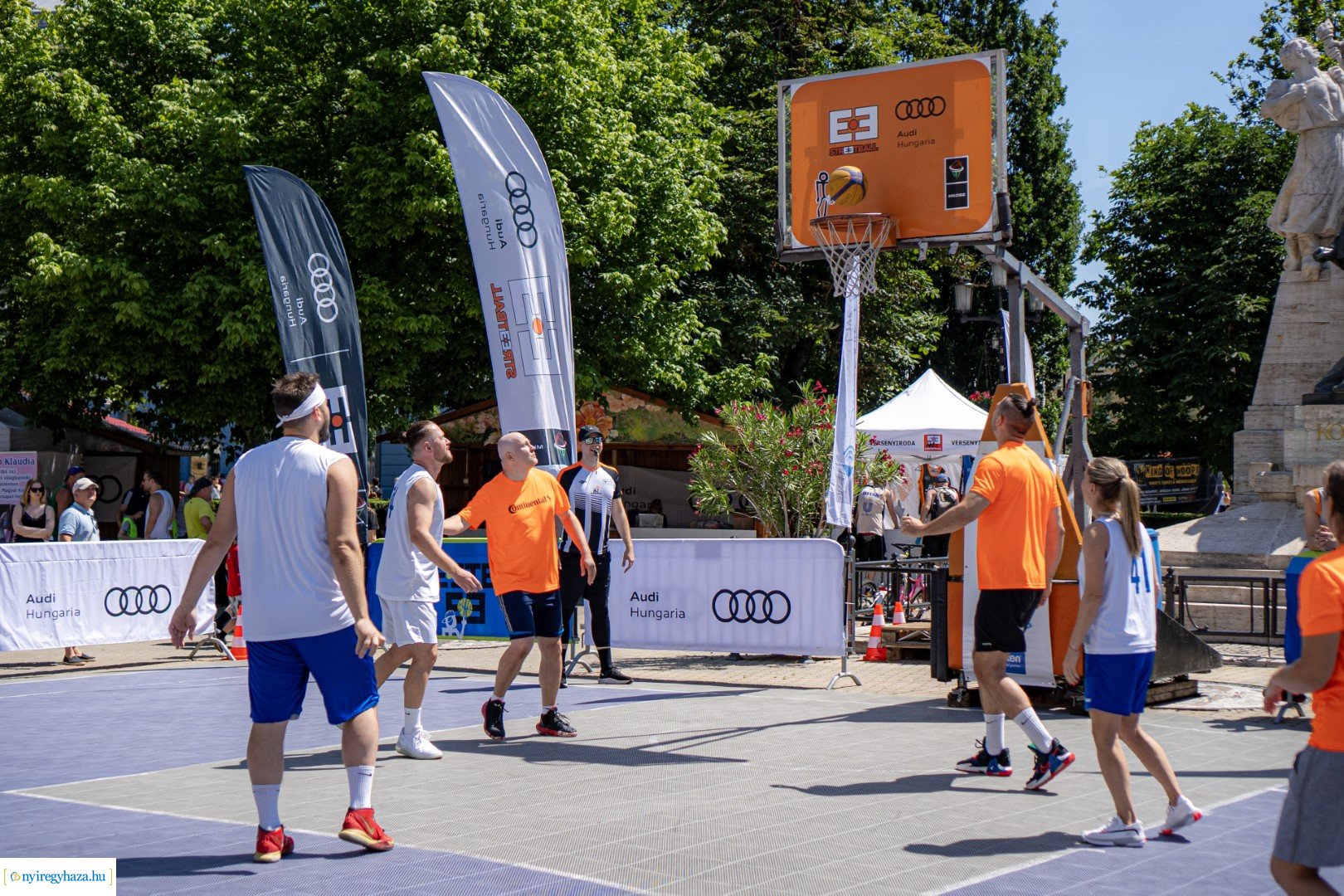 Streetball 2024 Nyíregyháza főterén