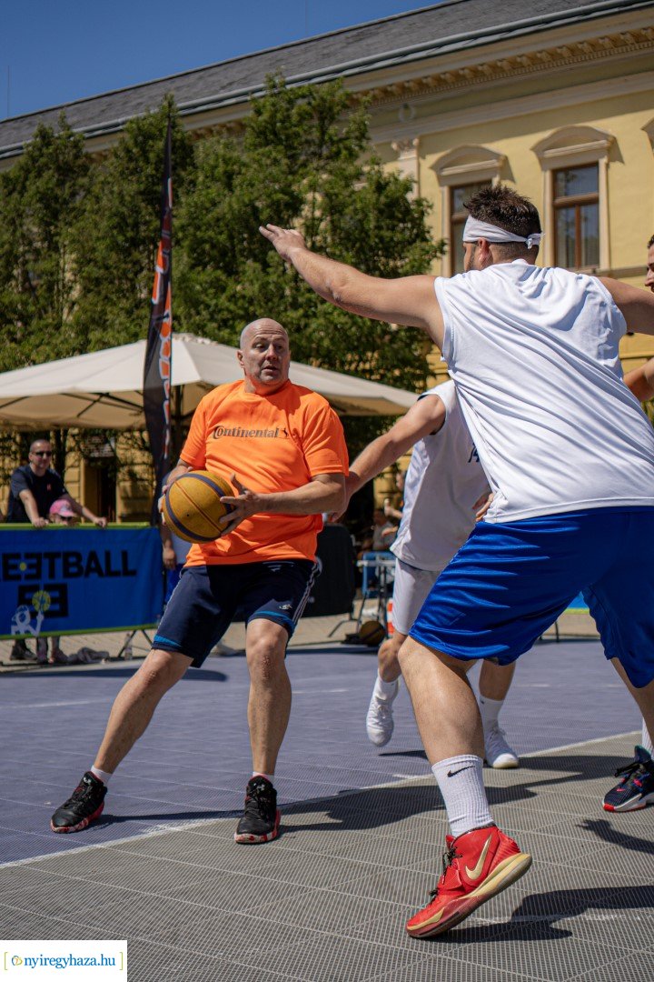 Streetball 2024 Nyíregyháza főterén