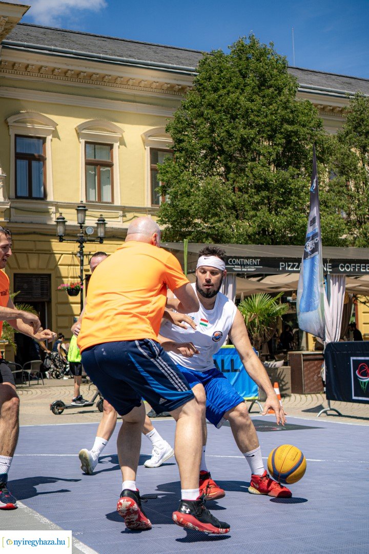 Streetball 2024 Nyíregyháza főterén