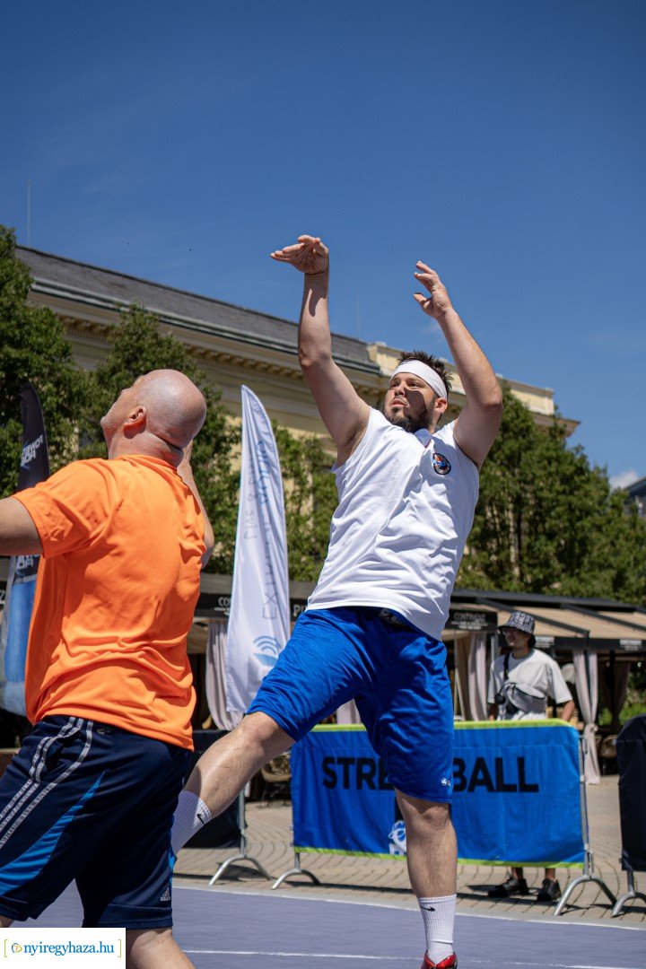 Streetball 2024 Nyíregyháza főterén
