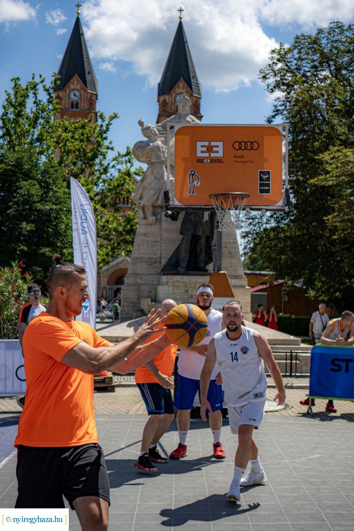 Streetball 2024 Nyíregyháza főterén
