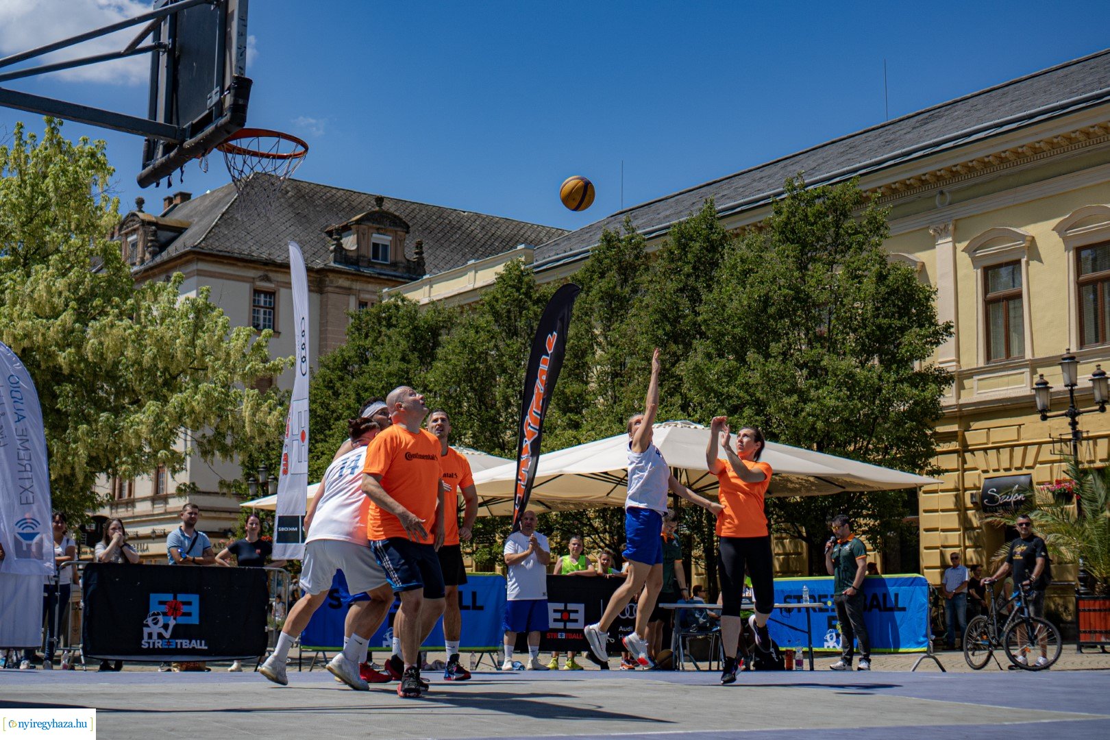 Streetball 2024 Nyíregyháza főterén
