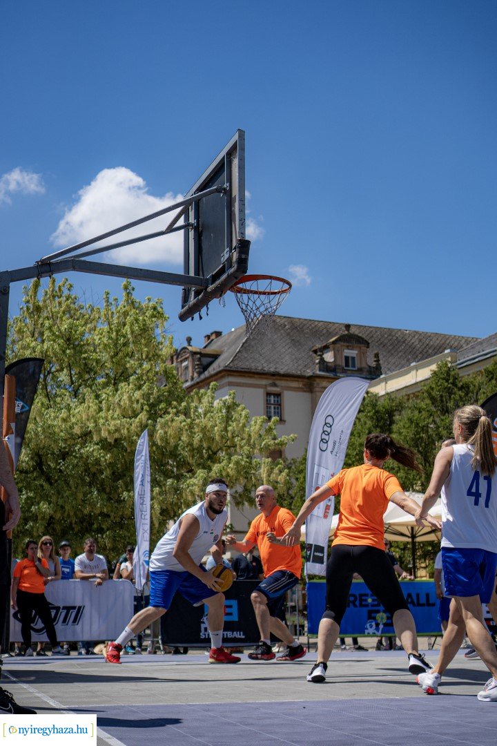 Streetball 2024 Nyíregyháza főterén