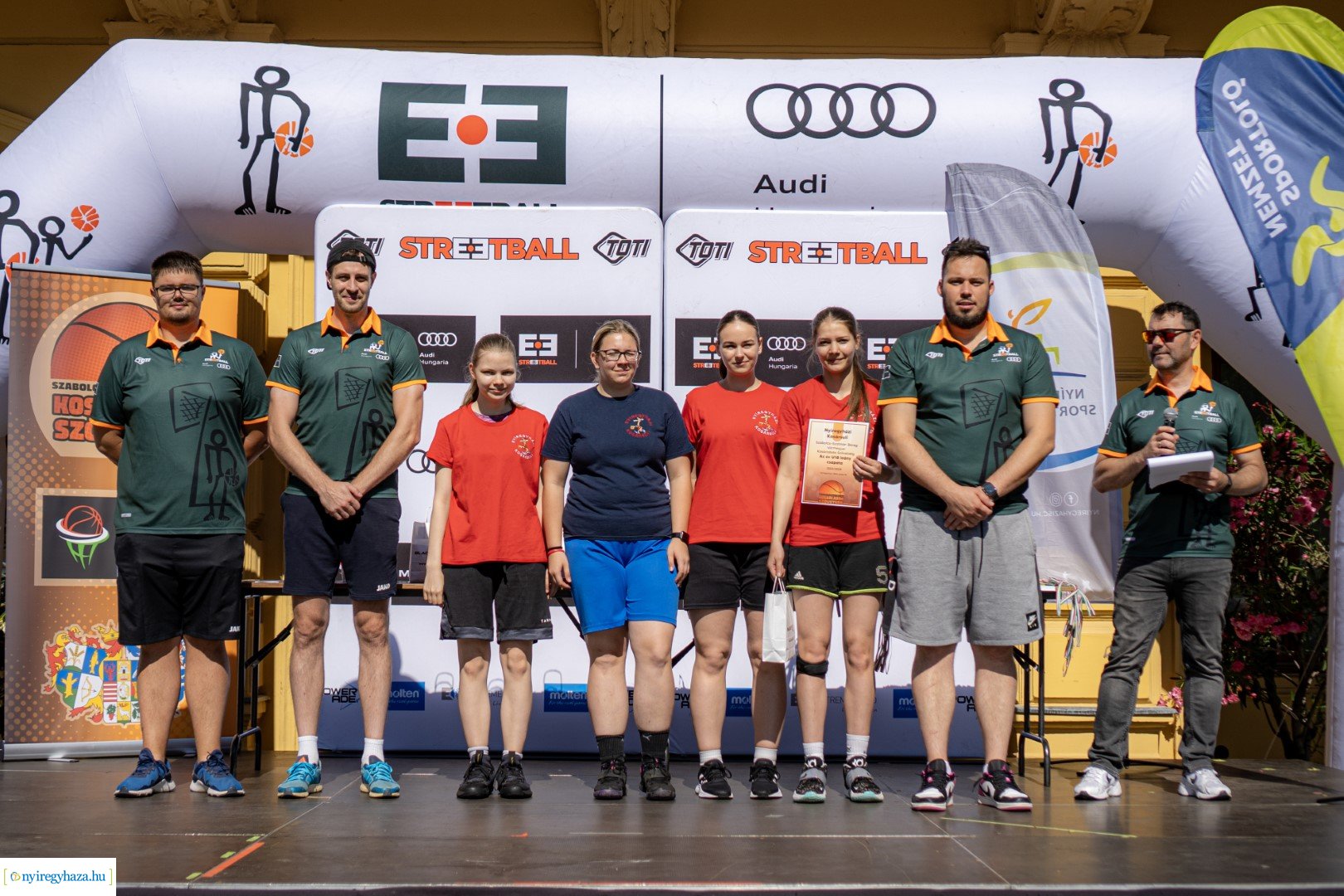 Streetball 2024 Nyíregyháza főterén