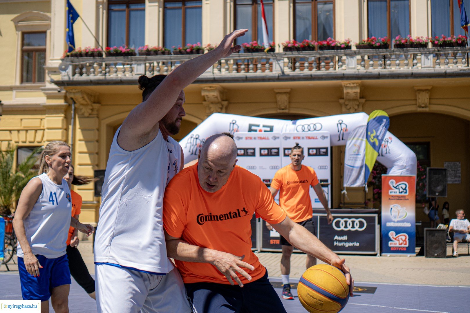 Streetball 2024 Nyíregyháza főterén