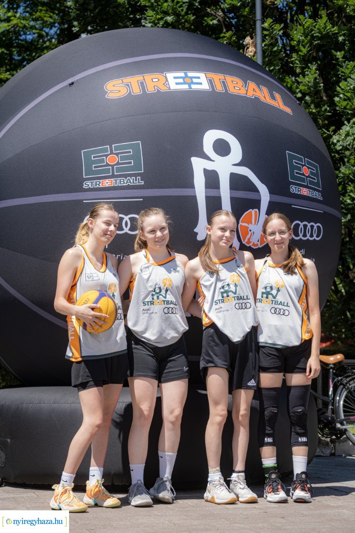Streetball 2024 Nyíregyháza főterén
