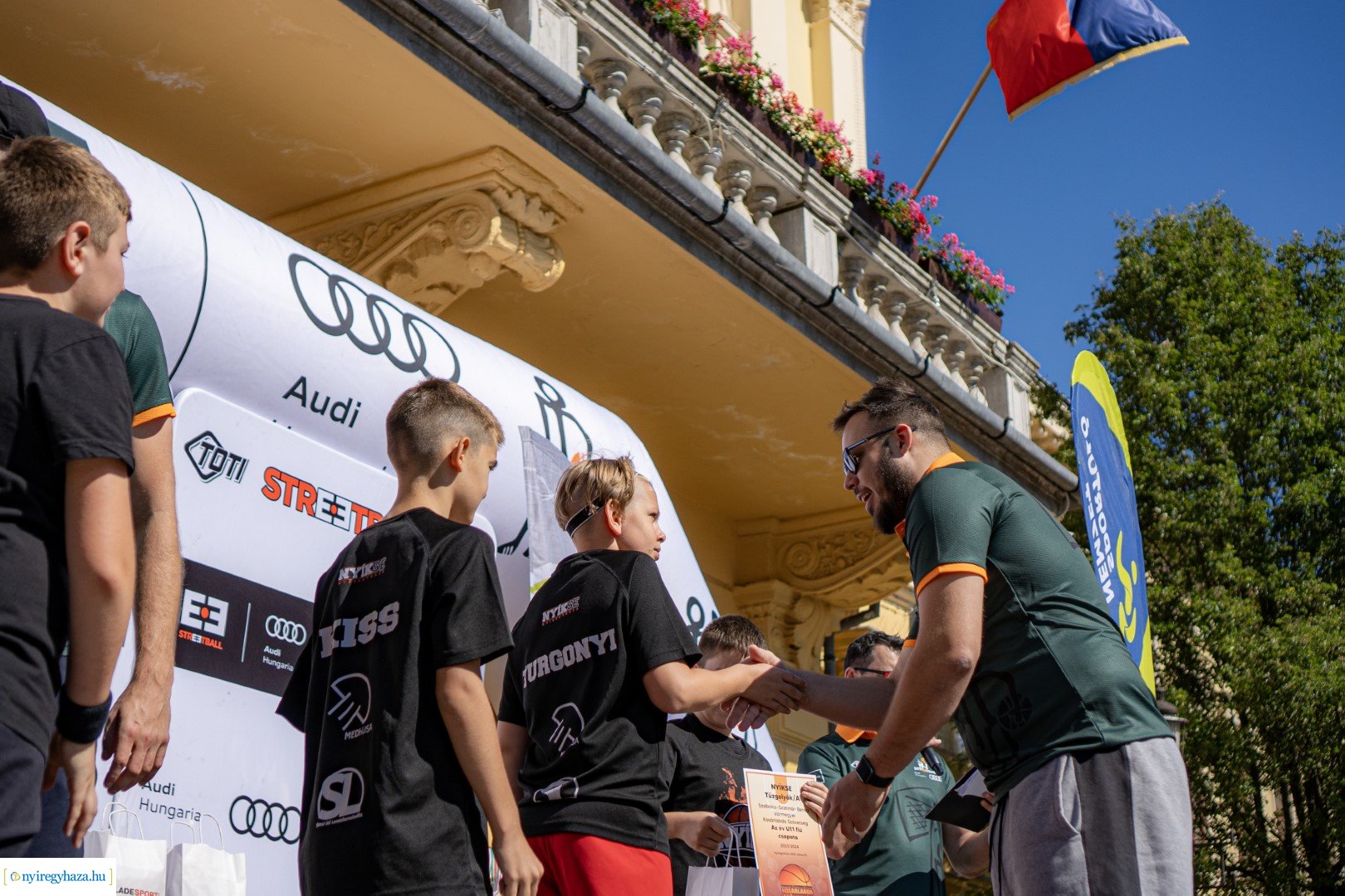 Streetball 2024 Nyíregyháza főterén