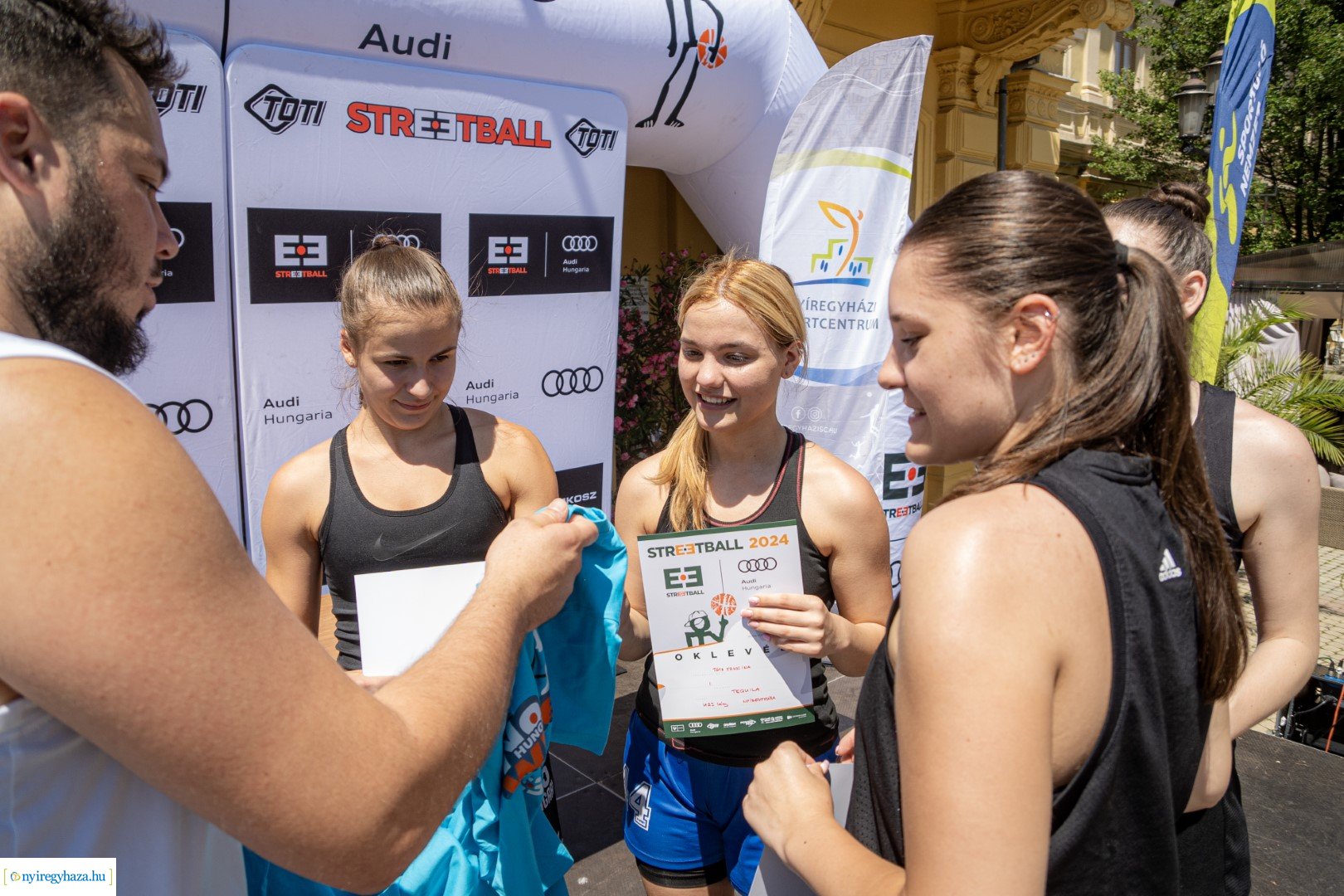 Streetball 2024 Nyíregyháza főterén