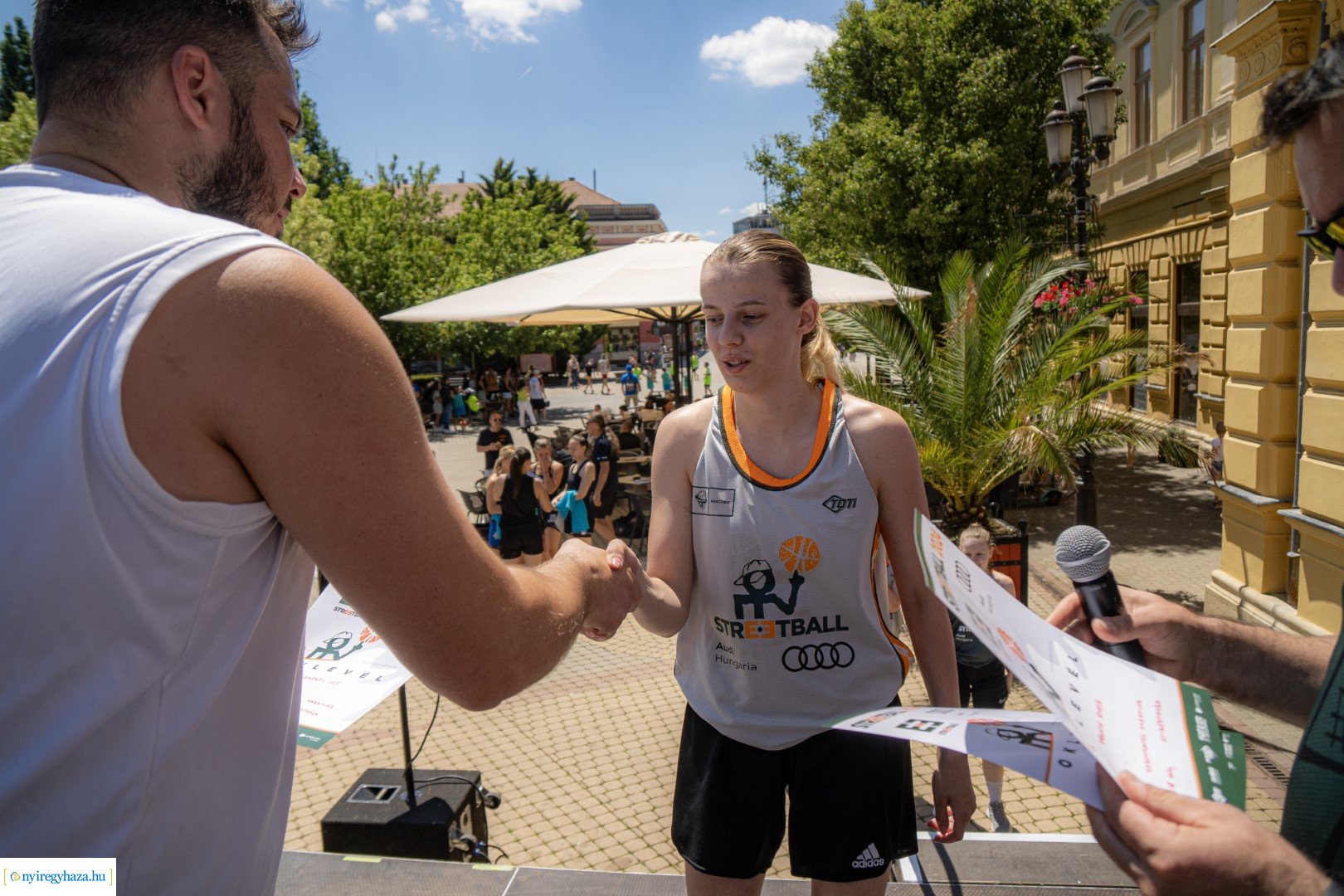 Streetball 2024 Nyíregyháza főterén