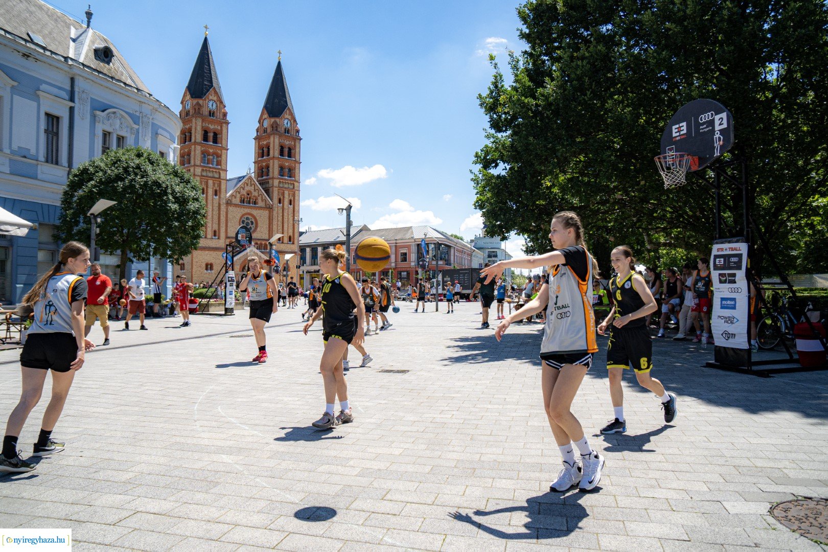 Streetball 2024 Nyíregyháza főterén