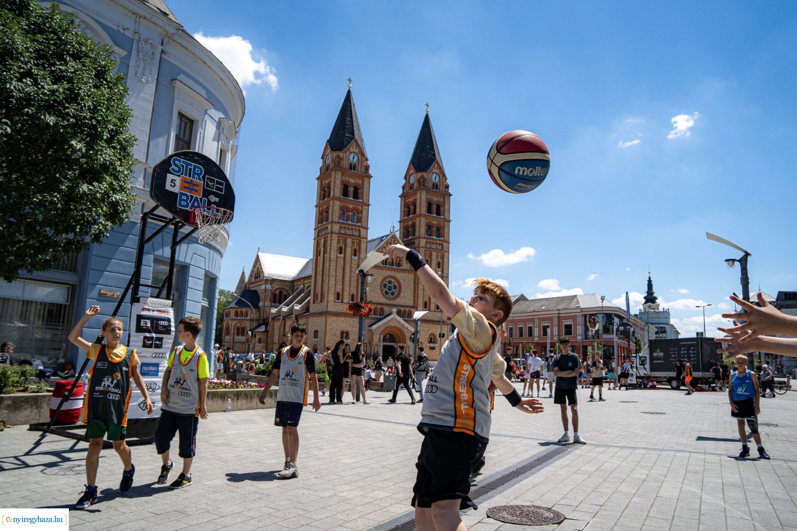 Streetball 2024 Nyíregyháza főterén