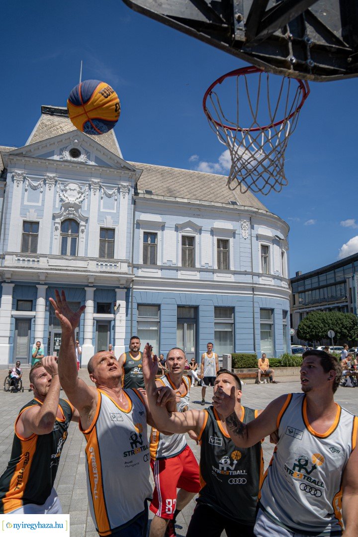 Streetball 2024 Nyíregyháza főterén