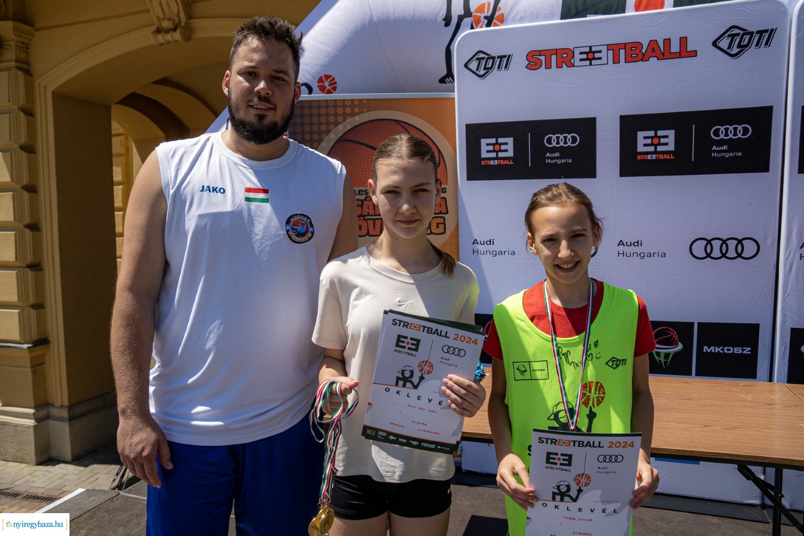 Streetball 2024 Nyíregyháza főterén