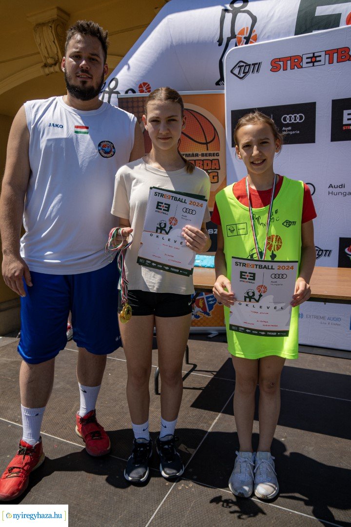 Streetball 2024 Nyíregyháza főterén