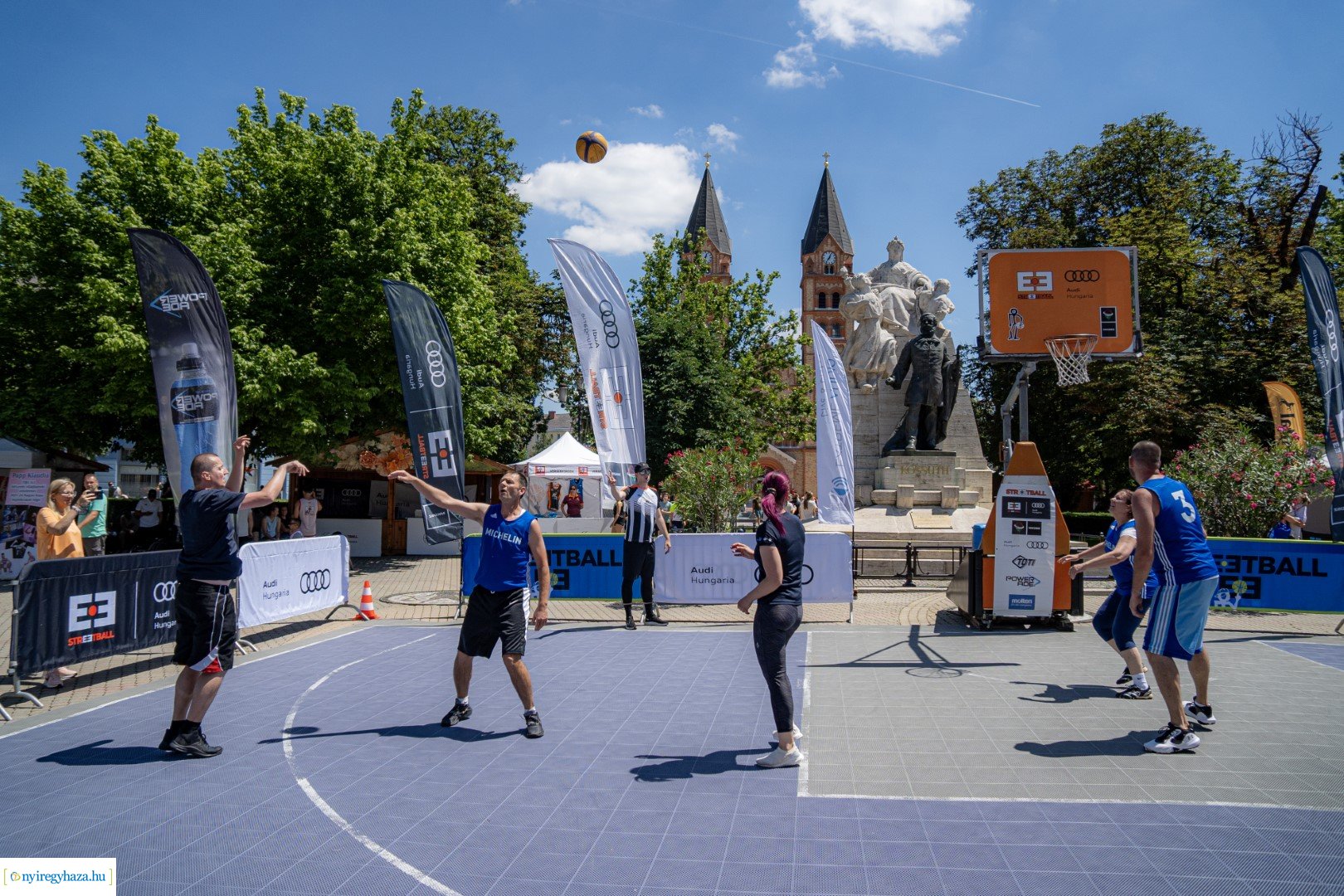 Streetball 2024 Nyíregyháza főterén