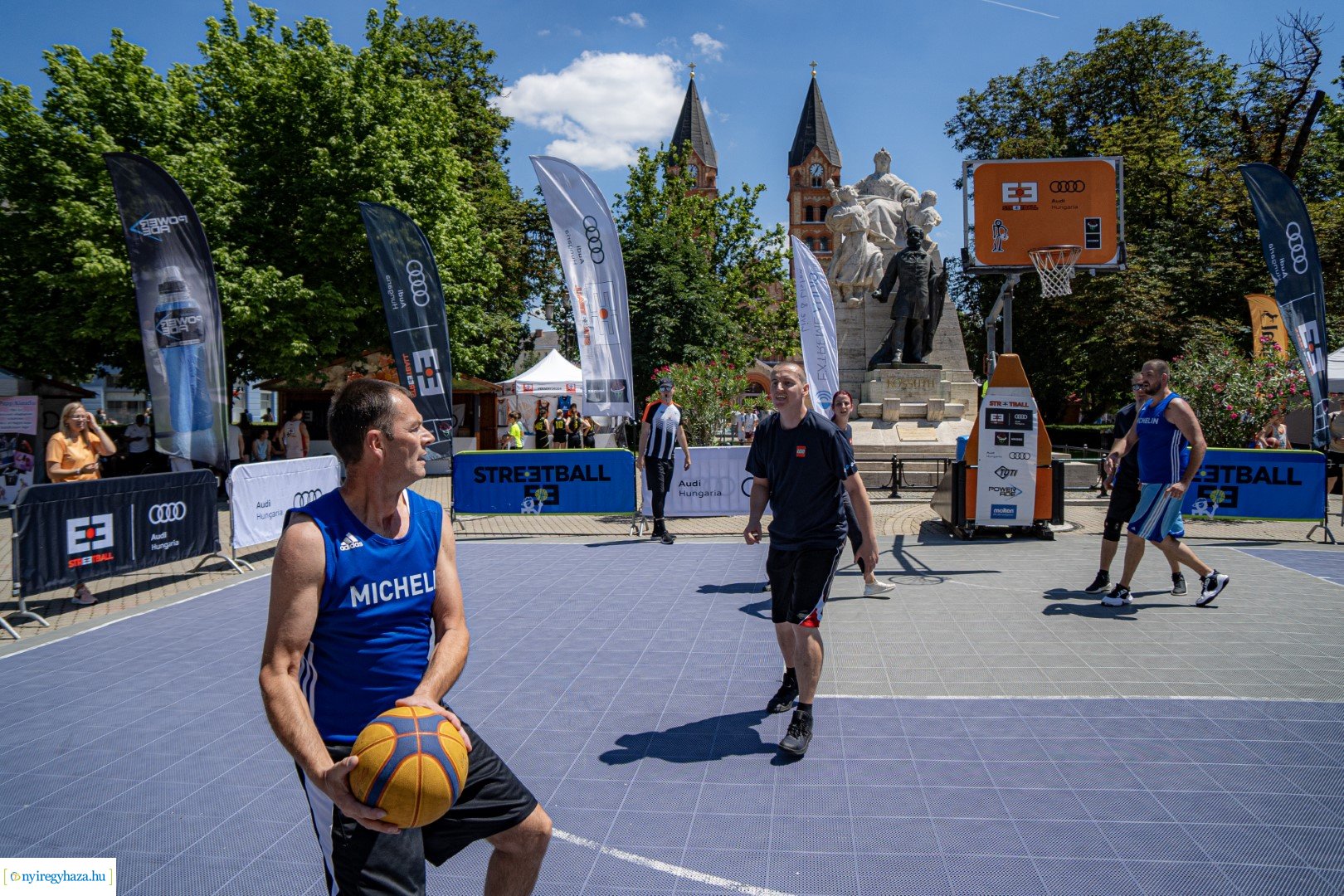 Streetball 2024 Nyíregyháza főterén