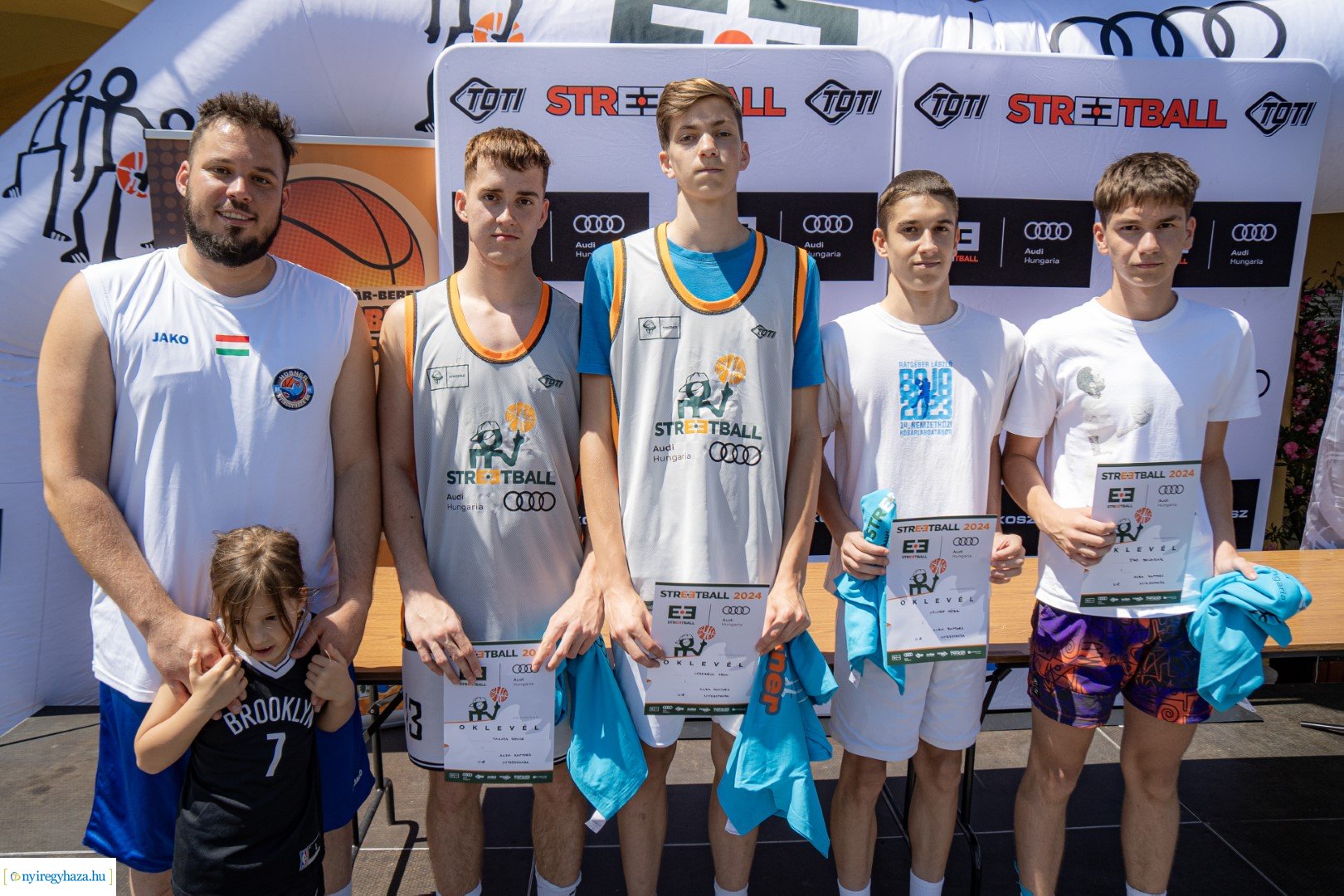 Streetball 2024 Nyíregyháza főterén