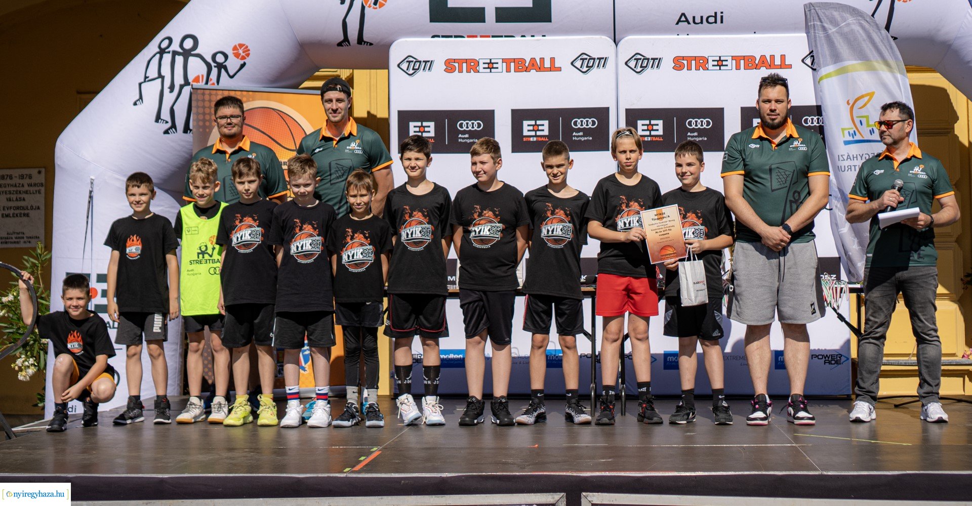Streetball 2024 Nyíregyháza főterén