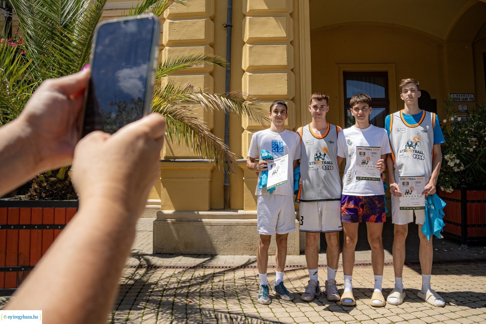 Streetball 2024 Nyíregyháza főterén