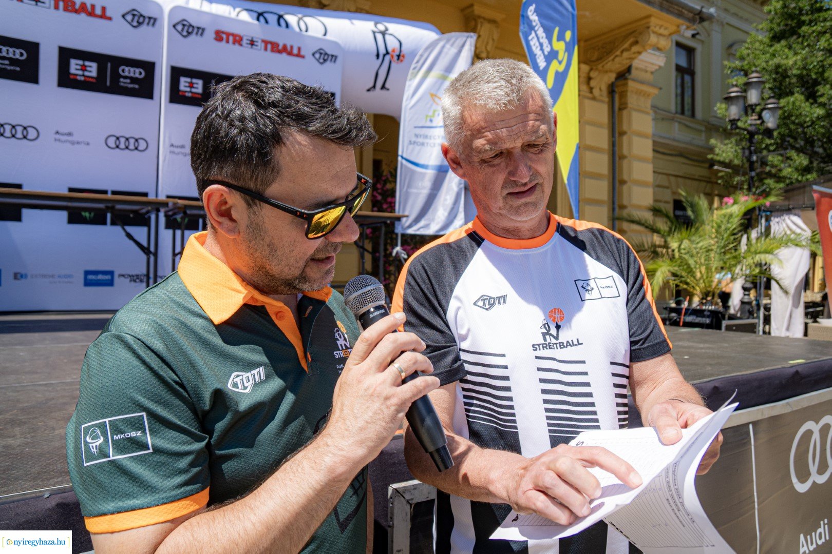 Streetball 2024 Nyíregyháza főterén