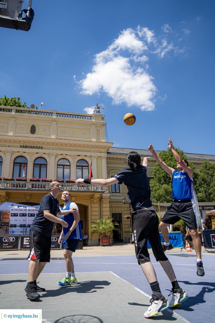 Streetball 2024 Nyíregyháza főterén
