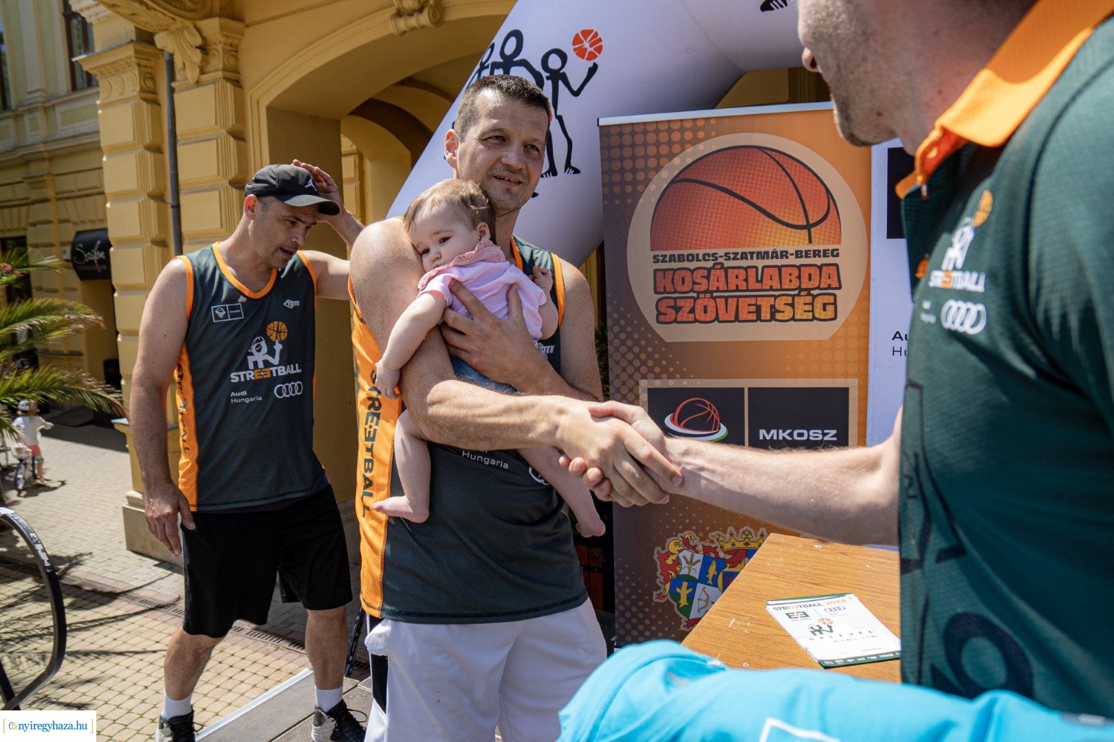 Streetball 2024 Nyíregyháza főterén