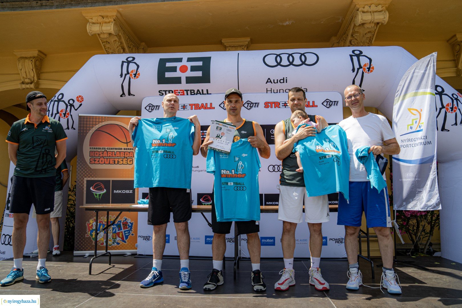 Streetball 2024 Nyíregyháza főterén