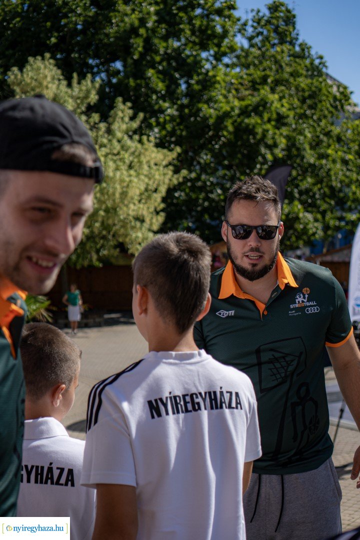 Streetball 2024 Nyíregyháza főterén