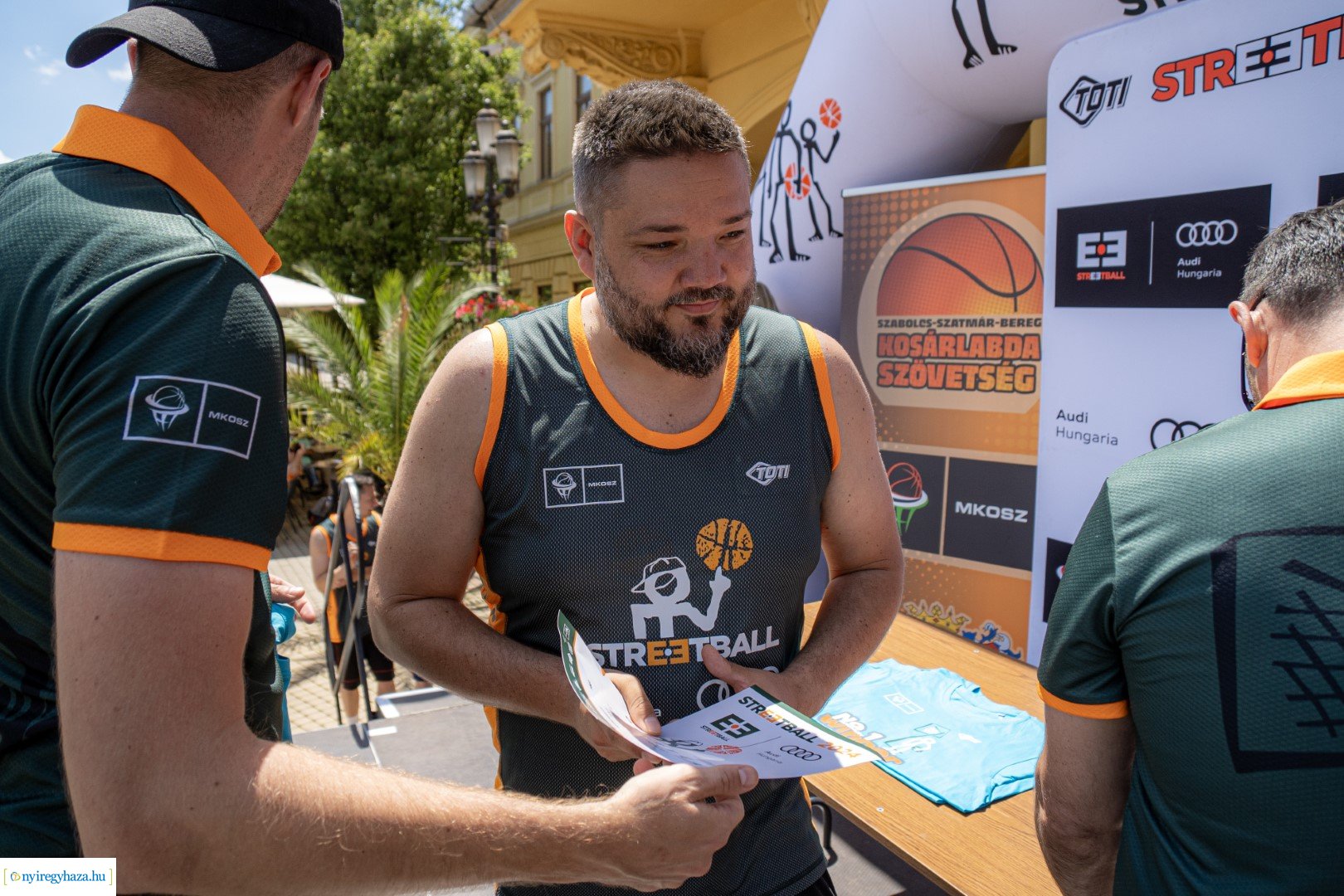 Streetball 2024 Nyíregyháza főterén