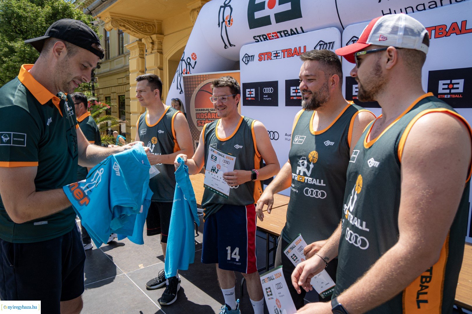 Streetball 2024 Nyíregyháza főterén