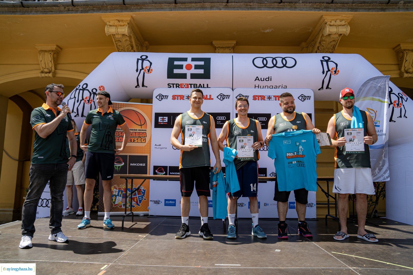 Streetball 2024 Nyíregyháza főterén